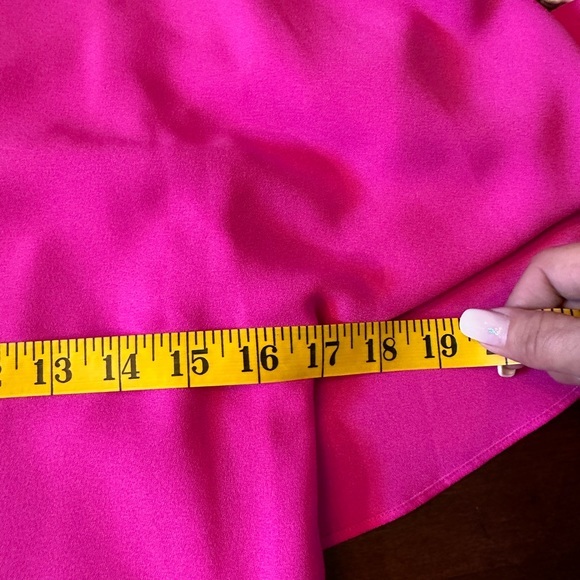 Giani Bini Barbie pink oversized XS mini lined dress‎ flowy sleeves - Picture 9 of 10